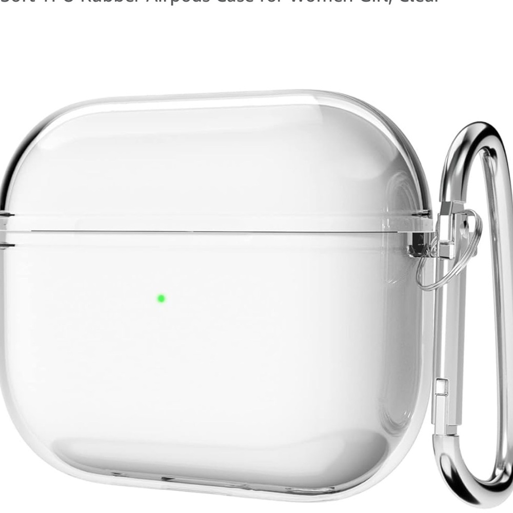 Airpods Pro 3rd Generation Clear Case